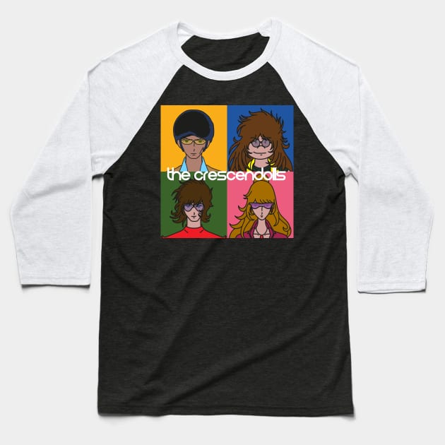 The Crescendolls (Human) Baseball T-Shirt by Cleobule